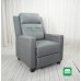 Basic Ease Reclining Chair Light Gray