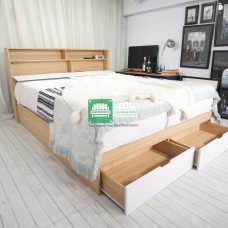 Ava Smart Double size bed frame with Storage