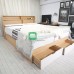 Ava Smart Full size bed frame with Storage