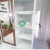 Bruce All Metal Two Door Sliding Door Cabinet