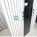 Berkley All Metal Compact Cabinet with Tempered Tint Glass Door