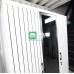 Berkley All Metal Compact Cabinet with Tempered Tint Glass Door