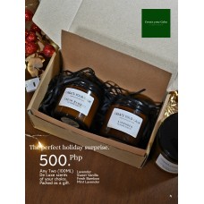 Any Two De Luxe Special Package 100ML Soy Wax Candle (2pcs)