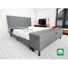 Amity Queen size bed frame with Storage