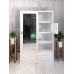 Bruce All Metal Two Door Sliding Door Cabinet Light Oak