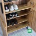 Two Layer Shoe Cabinet Fits 18 pairs