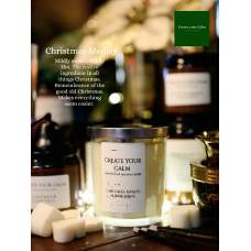 Christmas Medley Special scent Soy Wax Candle 180ML