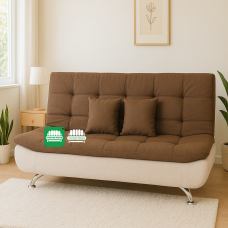 Andover Double size Sofa bed in Brown and Beige