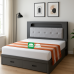 Artemis Full size Storage Bed Headboard lights Artemis Full size Storage Bed Headboard lights