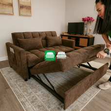 Conway Multi Way Sofa Bed in Brown