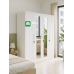 Marcus Large  All Metal Compact Cabinet with Two Full size Mirror