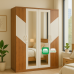 Vera All Metal Wardrobe Large All Metal Wardrobe Cabinet