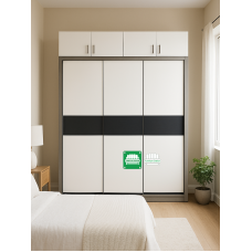 Baron LARGE SIZE Wardrobe Cabinet with Removable Top Storage