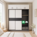 Baron LARGE SIZE Wardrobe Cabinet with Removable Top Storage