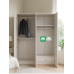 Georgia Minimalist  Four  Door Wardrobe Cabinet 