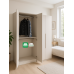 Georgia Minimalist  Four  Door Wardrobe Cabinet 