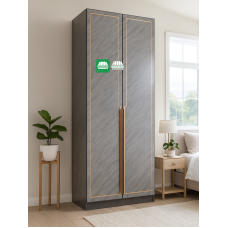 Rusco Two Door Wardrobe Cabinet
