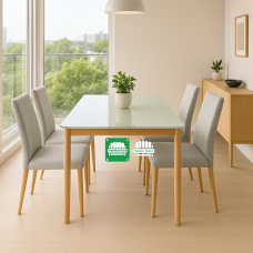 Urban leaf Dining Set for Four (4)