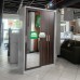 Balthazar Two Tone color All Metal Wardrobe Cabinet