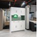 Amos Modern All-Metal Kitchen Storage Cabinet Amos Modern All-Metal Kitchen Storage Cabinet