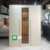 Cannes All Metal Minimalist Wardrobe Cabinet 