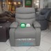 Anton Basic Reclining Chair in Gray