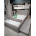 Althea Queen size bed frame only with Single size pull away