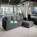 Venus Lshape sofa Linen Dark Gray(Left Chaise) Venus Lshape sofa Linen Dark Gray(Left Chaise)