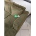 Venus Lshape sofa Suede Olive green Venus Lshape sofa Suede Olive green