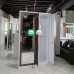 Balthazar Two Tone color All Metal Wardrobe Cabinet