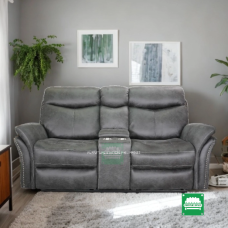 Oasis Love seat Reclining Chairs with Middle Console for storage and drinks