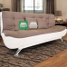 Andover Double size Sofa bed in Brown and Beige