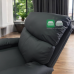 Master Rocking Reclining Chair with Cup Holders Black