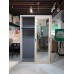 Barda  All Metal Compact Cabinet with Mirror Sliding Door Light Oak finish