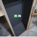 Barda All Metal Compact Cabinet with Mirror Sliding Door Light Oak finish Barda All Metal Compact Cabinet with Mirror Sliding Door Light Oak finish