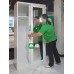 Benny  All Metal Compact Cabinet with Mirror Sliding Door
