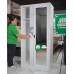 Benny  All Metal Compact Cabinet with Mirror Sliding Door