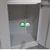 Benny  All Metal Compact Cabinet with Mirror Sliding Door
