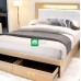 Vacker Vista Double size Bed Frame with Multiple Storage
