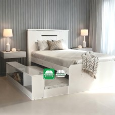 Fina Single Size Bed frame with Single size Pull away bed Fina Single Size Bed frame with Single size Pull away bed