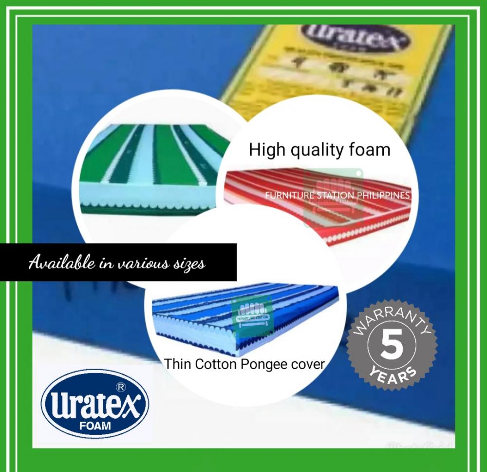 Uratex Foam Foam Foam Mattress Mattress Twin Mattress Double size