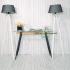 Console Table in glass top