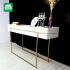 All Function Nordic Style Console Table White