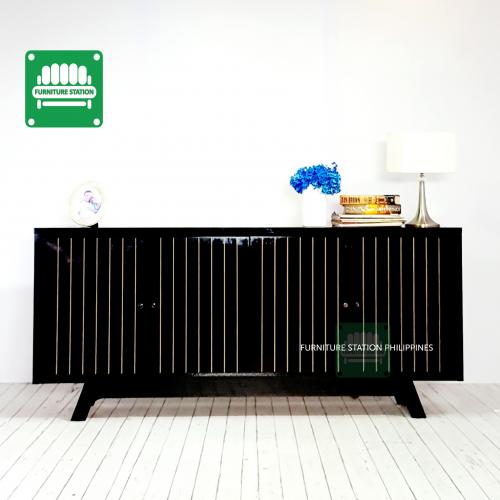 Stylish Multi functional Cabinet in Black