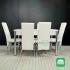 Expandable Dining set in White