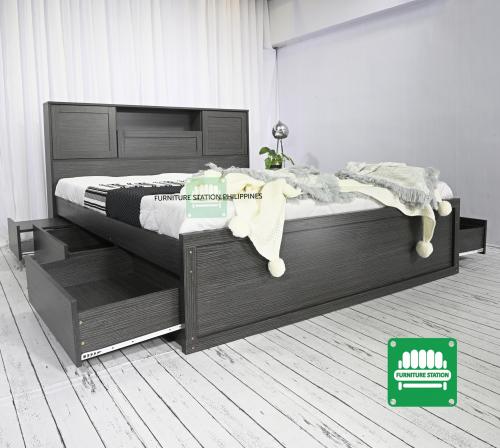 Four Storage Full size bed frame